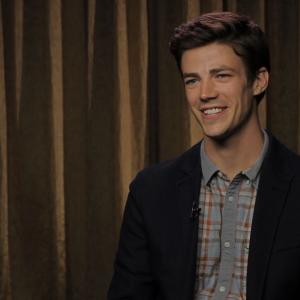 Still of Grant Gustin in IMDb What to Watch 2013