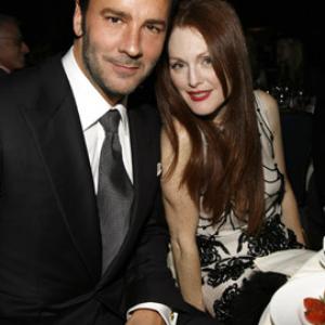 Julianne Moore and Tom Ford