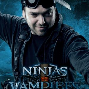 Character poster of Kyle from Ninjas vs Vampires