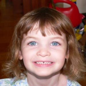 Calista at age 3
