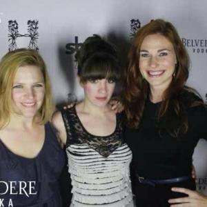 Calliope Porter, Maritza Cabrera and Erin Breen at Sundance 2013.