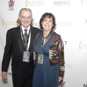 With Lesley Lillywhite 2014 Beverly Hills Film Festival