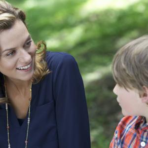 Still of Hilarie Burton and Brody Rose in Christmas on the Bayou 2013