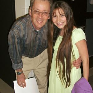 2010 Kate Scott with Steven Peterman cocreator of Hannah Montana