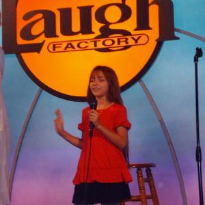 2008 Kate Scott performing at The World Famous Laugh Factory West Hollywood CA