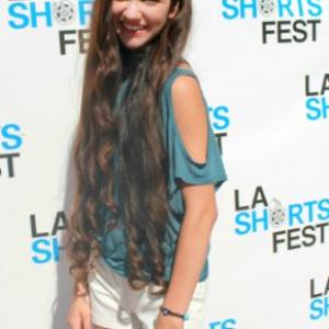 Kate Scott at LA Shorts Fest  screening WAY OF SEEING