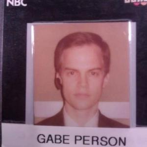 Gabe Person's security badge 30 Rock