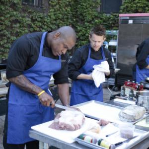 Still of Tre Wilcox and Richard Blais in Top Chef (2006)