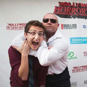 At the Hollywood Horrorfest with Guy Grundy