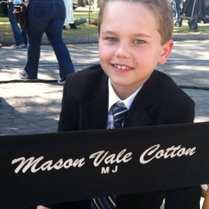 On The Set Of Desperate Housewives 2012 with Mason Vale Cotton