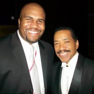 At the San Diego Black Film Festival with Obba Babatunde
