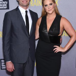 Bill Hader and Amy Schumer at event of Be stabdziu 2015