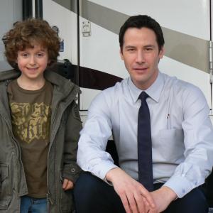 Keanu Reeves and Darien Provost The Day the Earth Stood Still 2008