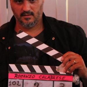 During the filming Romanzo Calabrese of Renato Pagliuso