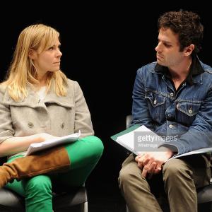 Annika Boras and Luke Kirby attend The Adderall Diaries Screenplay Reading at the 52nd Street Project on May 20 2013 in New York City