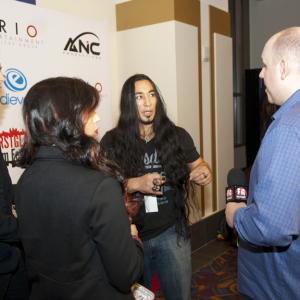 Interview with Nic Baisley from Filmsnobberycom at Screening of Music Video I Feel Strange Love by my music project Tortured Souls At the Firstglance Film Festival 2014