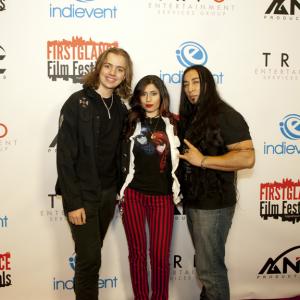 Screening of Music Video I Feel Strange Love by my music project Tortured Souls With Lead actress Leila Le Meiux  Bassist Hunter Craig At the Firstglance Film Festival 2014