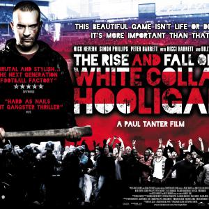 The Rise and Fall of a White Collar Hooligan UK quad poster