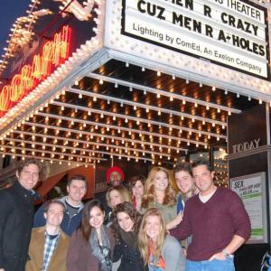Women are Crazy Because Men are Aholes cast photo Chicago IL