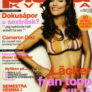 Carlotta Bosch in Plaza Kvinna Magazine Cover