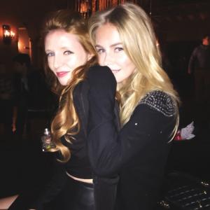 Stef Dawson and Hannah Griffith at Roosevelt Event in Hollywood