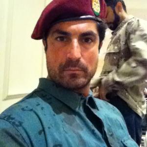 Army Guard on The Dictator w Sacha Baron Cohen