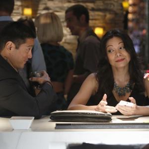 Still of Jared Asato and Ginger Gonzaga in Mixology 2013