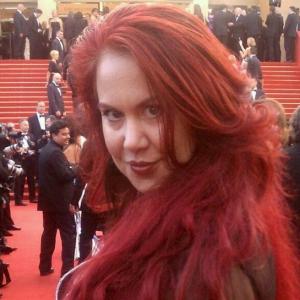 Actress Fileena Bahris at Cannes Film Festival Red Carpet Premiere of Venus in Fur