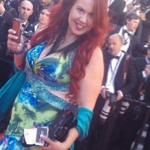 Fileena Bahris at the Cannes Film Festival Red carpet premiere of DRIVE