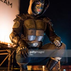 Marco Grazzini as 'El Vengador' on Heroes Reborn