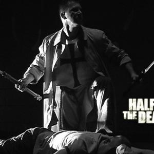 Scott as a corpse in the trailer for THE HALF-DEAD.