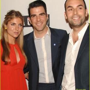 Anna Martemucci Zachary Quinto Victor Quinaz Hollyshorts Film Festival opening night premiere of PERIODS