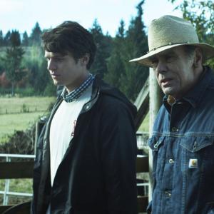 Still of Dean Stockwell and Jonathan Groff in C.O.G. (2013)