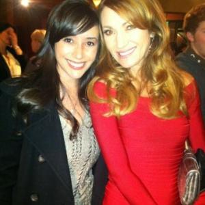 Victoria Cruz and Jane Seymour at the Freeloaders premiere