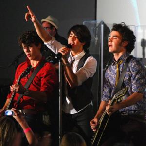 The Jonas Brothers Kevin Jonas Joe Jonas and Nick Jonas