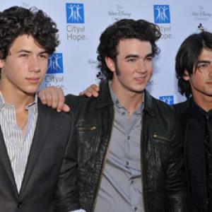 The Jonas Brothers Kevin Jonas Joe Jonas and Nick Jonas