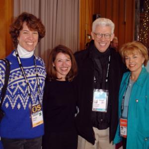 Sandy Hertz, Sally Osberg, Kenneth Brecher and Pat Mitchell