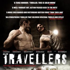 Travellers poster with critics quotes