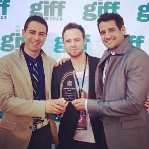 Sand Castles is the Grand Jury Winner for Best Film at the Gasparilla International Film Festival Clent VerdiRose Jordon Hodges and Scott Jemison
