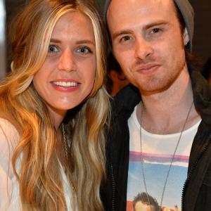 Natalie Stalter and filmmaker Jordon Hodges attend the Next Friday Party during the Sundance Institutes Next Weekend Film Festival at Sundance Sunset Cinema on August 9 2013 in Los Angeles California