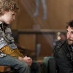 Max and Noah Wyle on Falling Skies