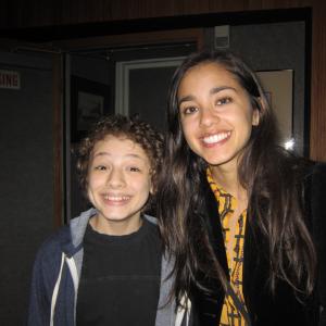 Maxim and Seychelle Gabriel from Falling Skies