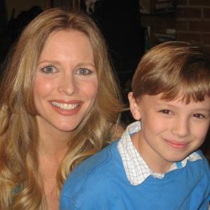 Max with Miss Lauralee Bell writerdirectorexecutive producer of Family Dinner
