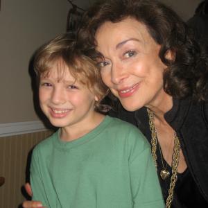 Max with Miss Dixie Carter