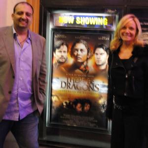 Katianna Nightingale  Executive Producer James Ordonez  President Tayrona Films Screening There Be Dragons