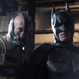 I played Bane in this sketch from Above Average Productions called The Dark Knight  60s Robin httpwwwyoutubecomwatch?v1GkQihKYvM