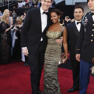 Idil Ibrahim and Tim Hetherington at 83rd Academy Awards