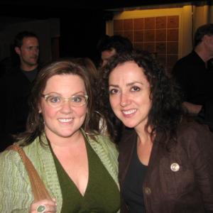 Diana with Melissa McCarthy