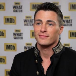 Still of Colton Haynes in IMDb What to Watch 2013