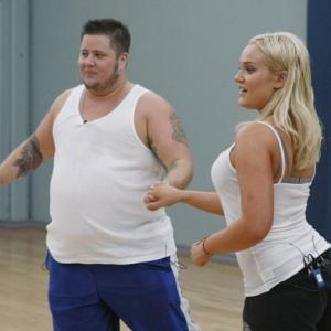 Still of Chaz Bono and Lacey Schwimmer in Dancing with the Stars (2005)